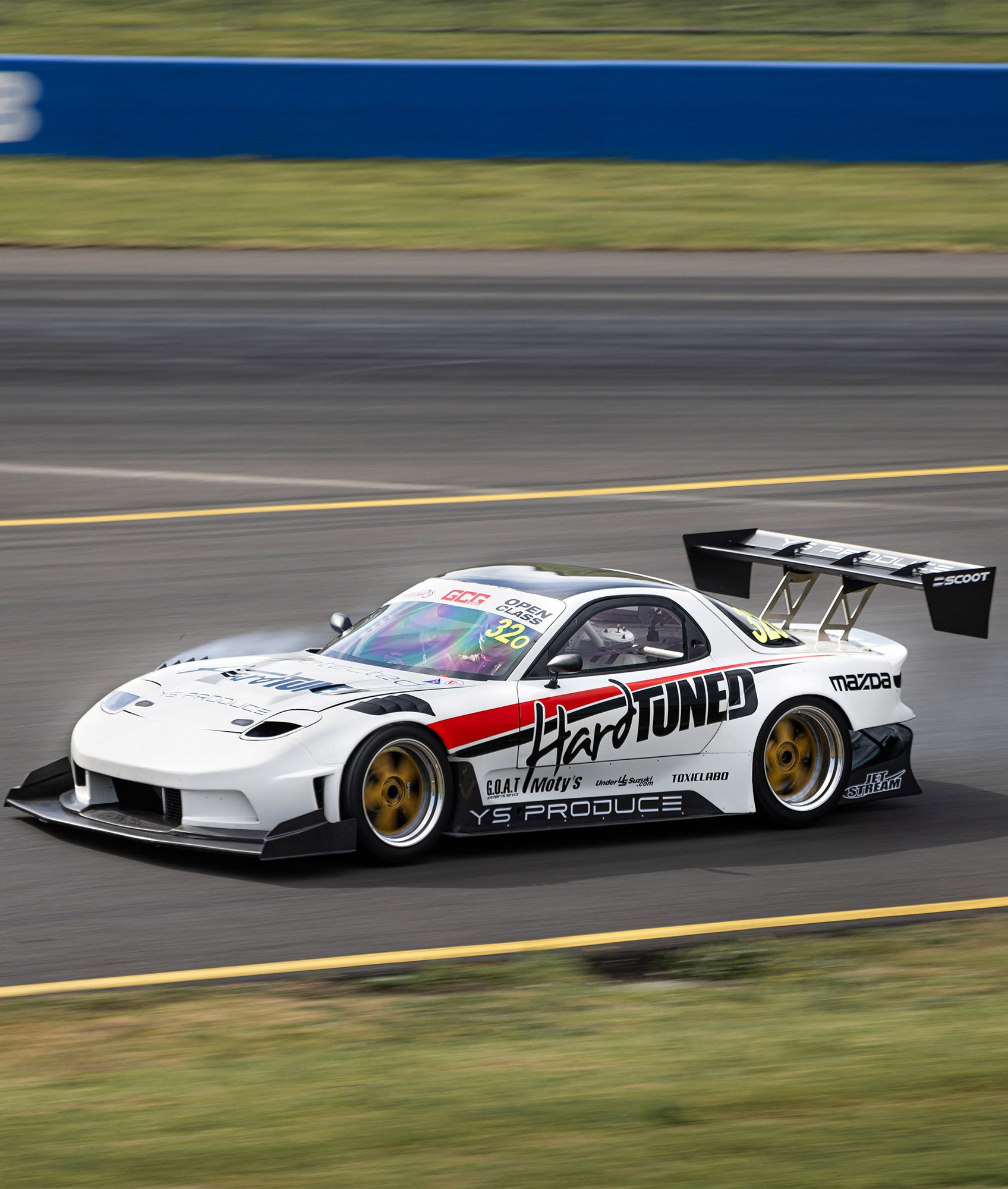 Yuuki Kamakura RX-7 Oversized Team Tee - White