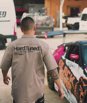 Hardtuned Short Sleeve Work Shirt - Black