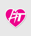 Hardtuned Hearts Vinyl Sticker - Hardtuned
