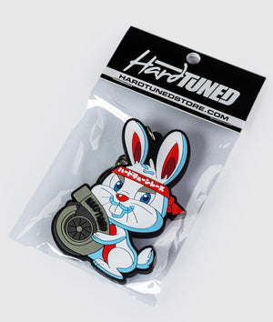 Turbo Bunny Rubber Key Ring - Hardtuned