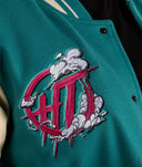 Womens Shred Til Ya Dead Varsity Jacket