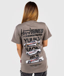 Womens World Time Attack Team Tee - Grey