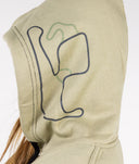 Womens World Time Attack Team Hoodie - Eucalyptus
