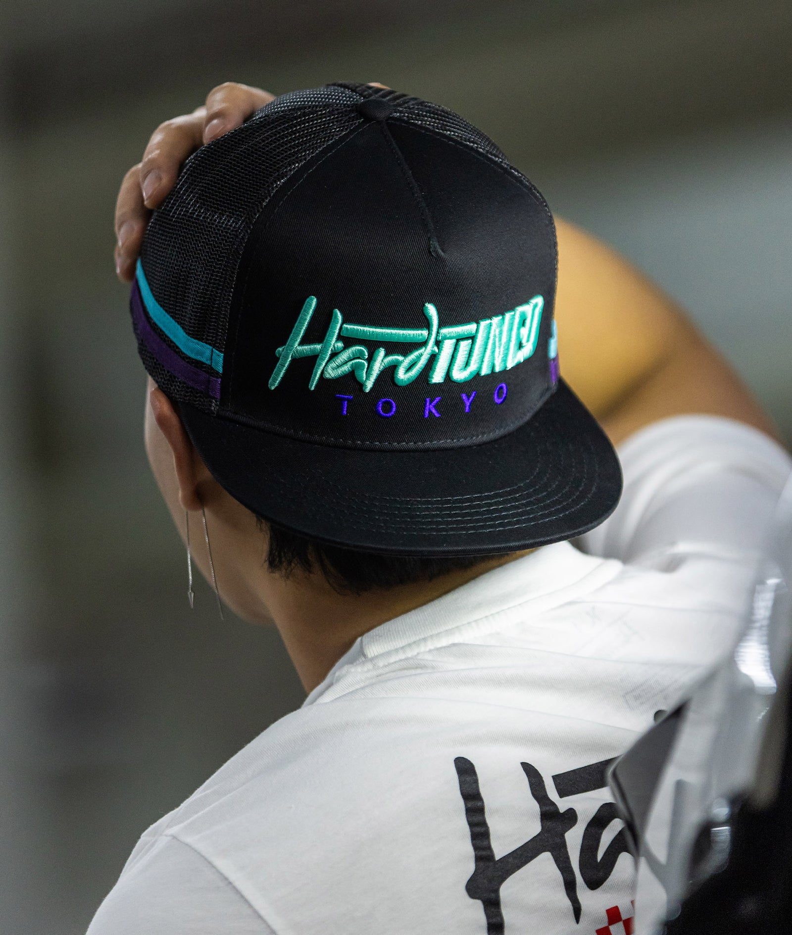 Hardtuned Tokyo Retro Stripes - Trucker Cap