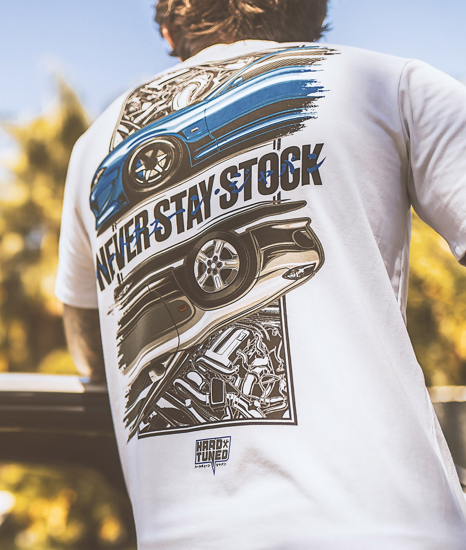 Nissan Silvia S15 Never Stay Stock Tee - Hardtuned