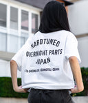 Oversized Overnight Parts Tee - White