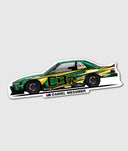 Daniel Messmer Nissan Silvia S13 Vinyl Sticker