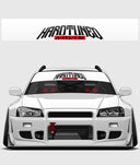 Hardtuned Arch Window Banner