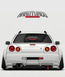 Hardtuned Arch Vinyl Sticker