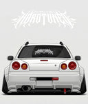 Hardtuned Metal Arch Vinyl Sticker