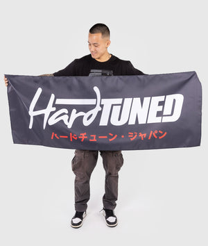 HardTuned Black Garage Flag - Hardtuned