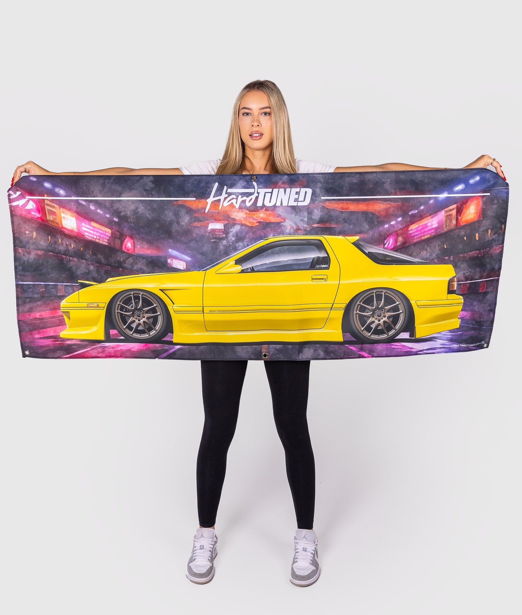 Mazda FC RX7 Garage Flag – Hardtuned