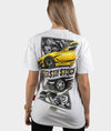 Mazda RX7 Never Stay Stock Womens Tee - Hardtuned