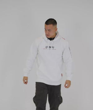 Katakana Hoodie - White