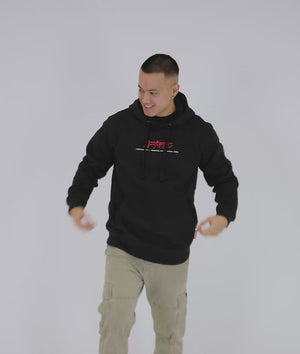 Katakana Hoodie - Black