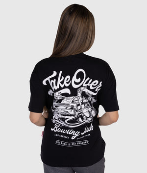 Womens Takeover Bowling Club Tee - Hardtuned