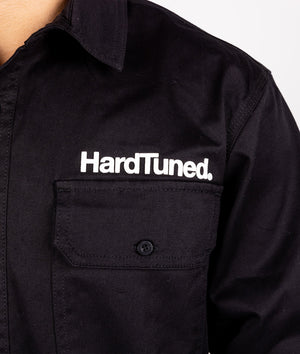 Hardtuned Long Sleeve Work Shirt - Black - Hardtuned