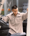 Hardtuned Long Sleeve Work Shirt - Tan - Hardtuned