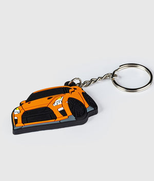 Nissan Skyline R35 GTR Rubber Key Ring - Hardtuned