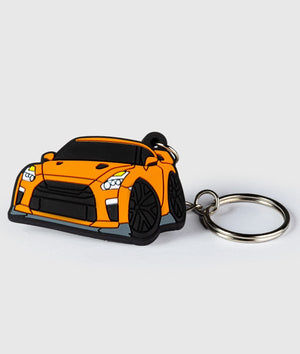 Nissan Skyline R35 GTR Rubber Key Ring - Hardtuned