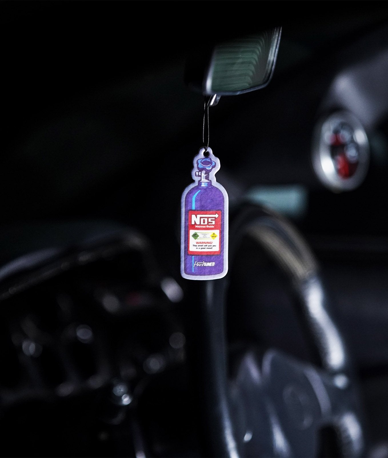 NOS Bottle Air Freshener - New Car