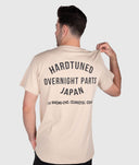 Overnight Parts Tee - Tan - Hardtuned