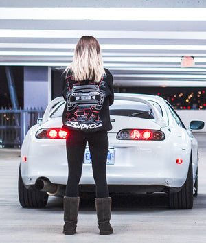 Toyota Supra MKIV Womens Pullover - Hardtuned