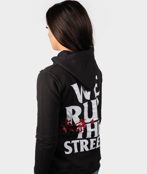 We Run The Streets Womens Hoodie - Hardtuned