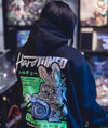 Women&#39;s Black Bunny Hoodie - Hardtuned