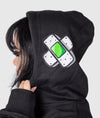 Women&#39;s Black Bunny Hoodie - Hardtuned