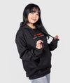 Women&#39;s Katakana Hoodie - Black - Hardtuned