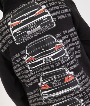 Youth Mitsubishi Evolution Hoodie - Hardtuned